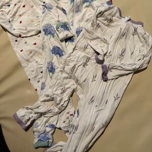 Kyte BABY Kids One Piece Footless Rompers 12-18 months